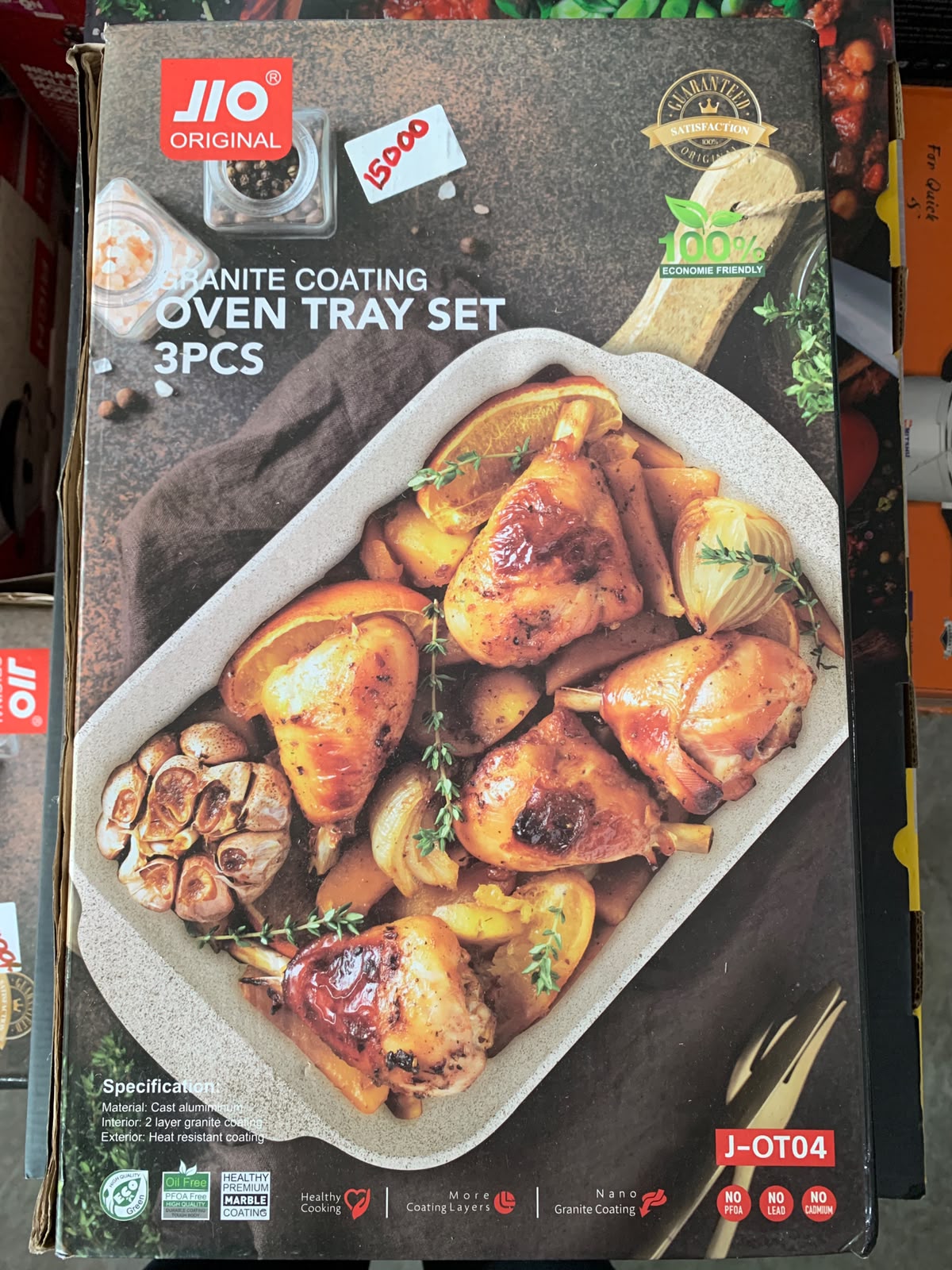 Granite Coating Oven Tray Set 3pcs