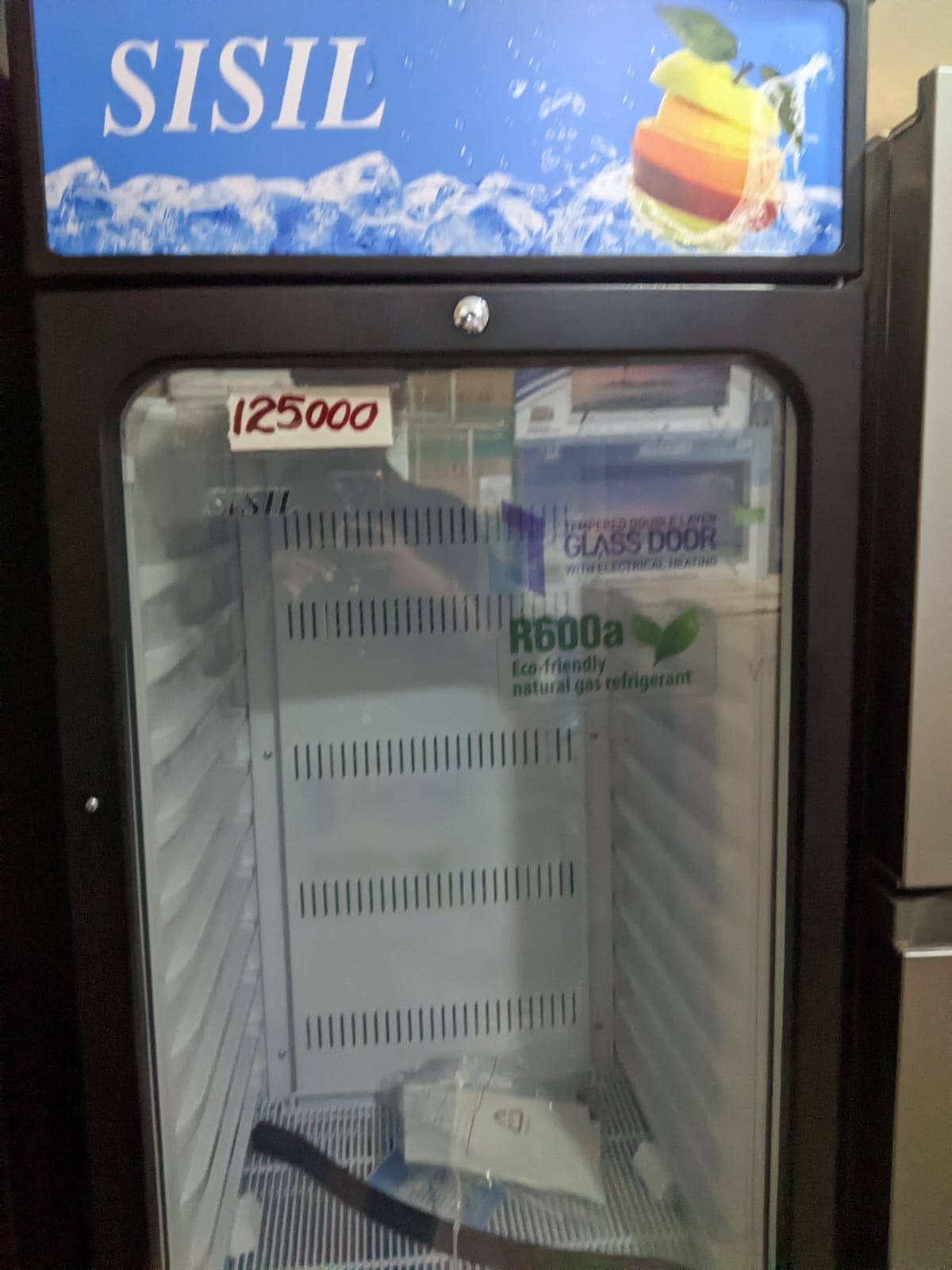 SISIL upright showcase refrigerator
