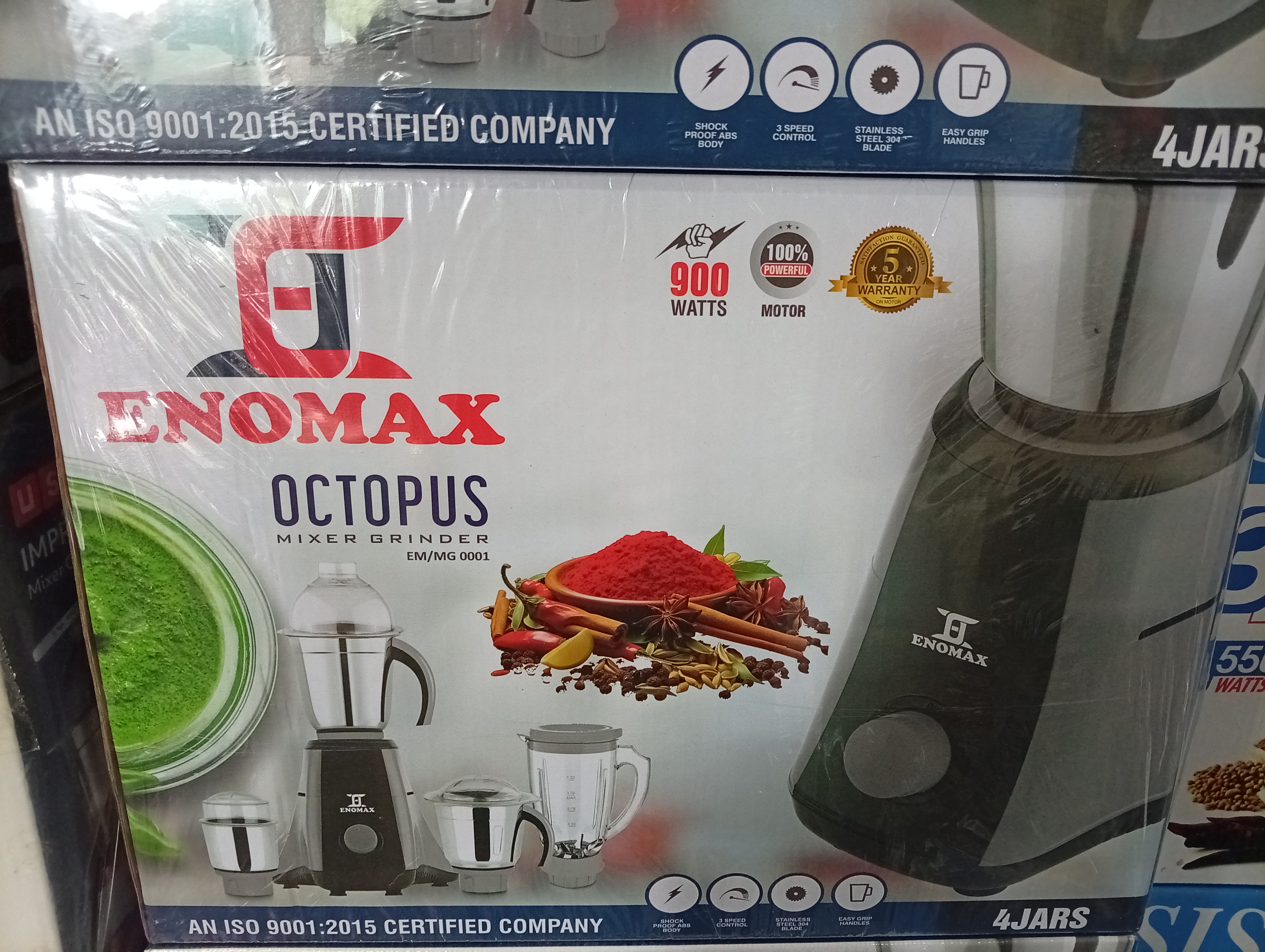 Enomax  Octopus mixer grinder EM/MG0001