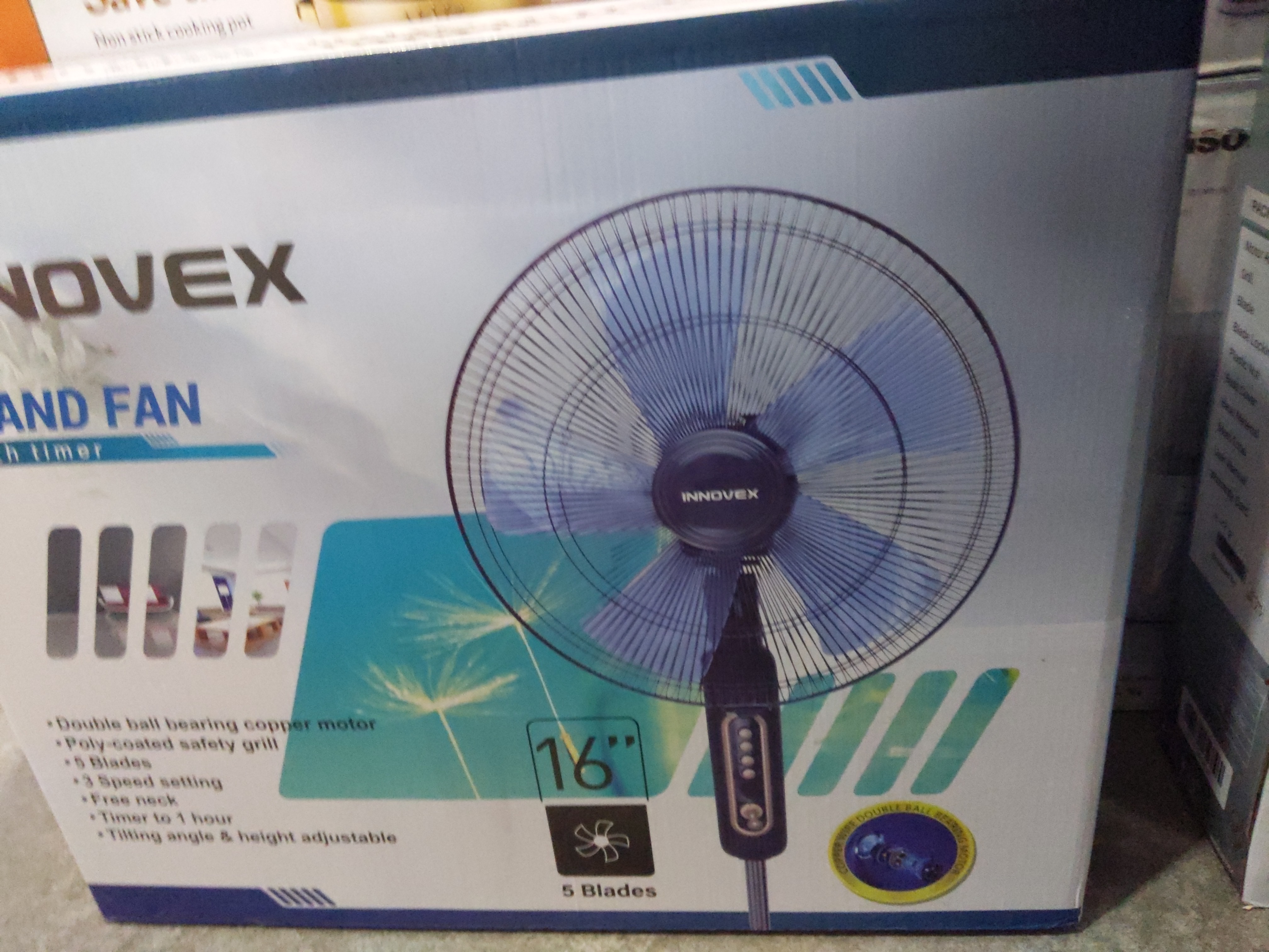 Innovex stand fan