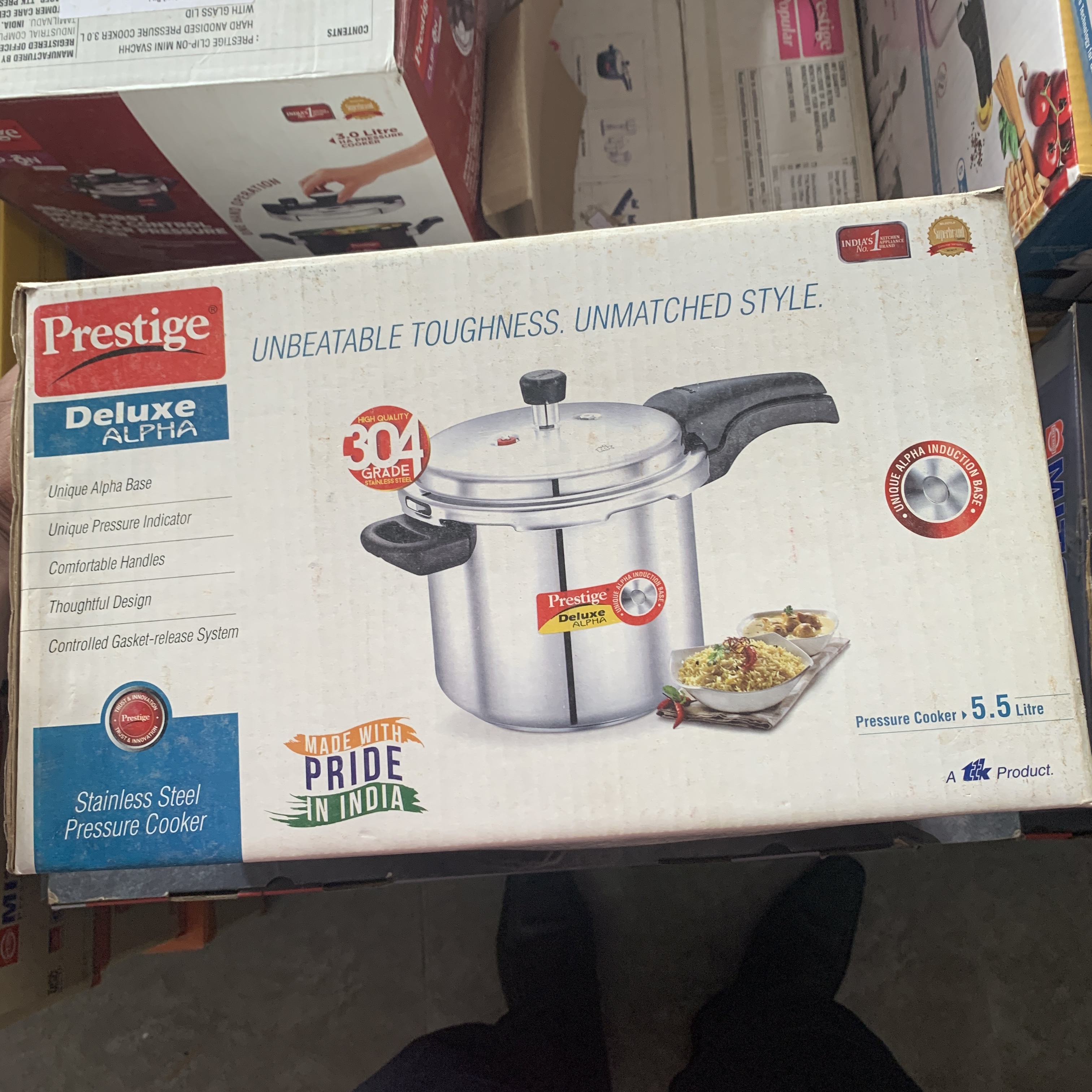 Pressure Cooker 5.5 Liter