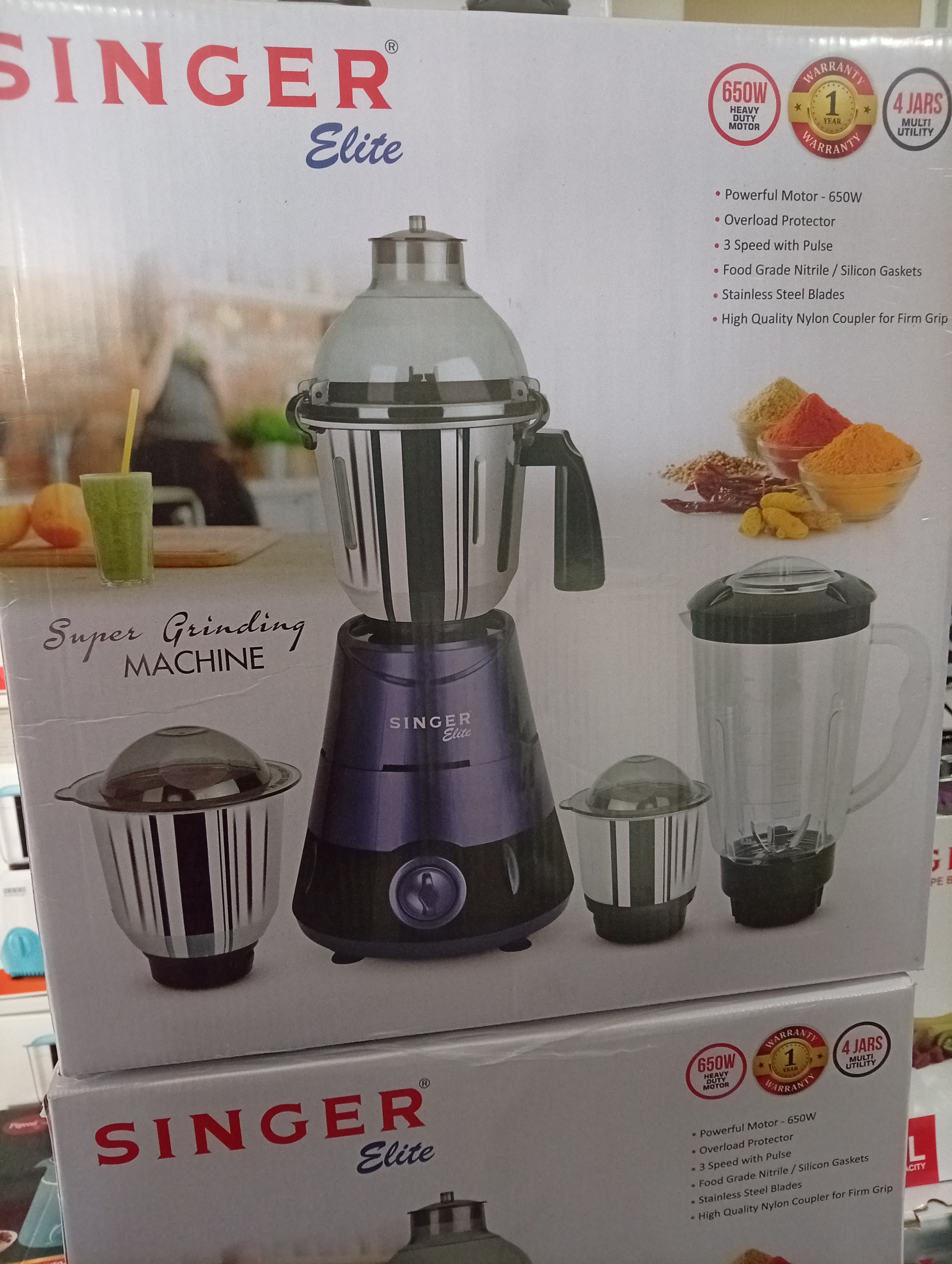 Singer elite super grinding machine