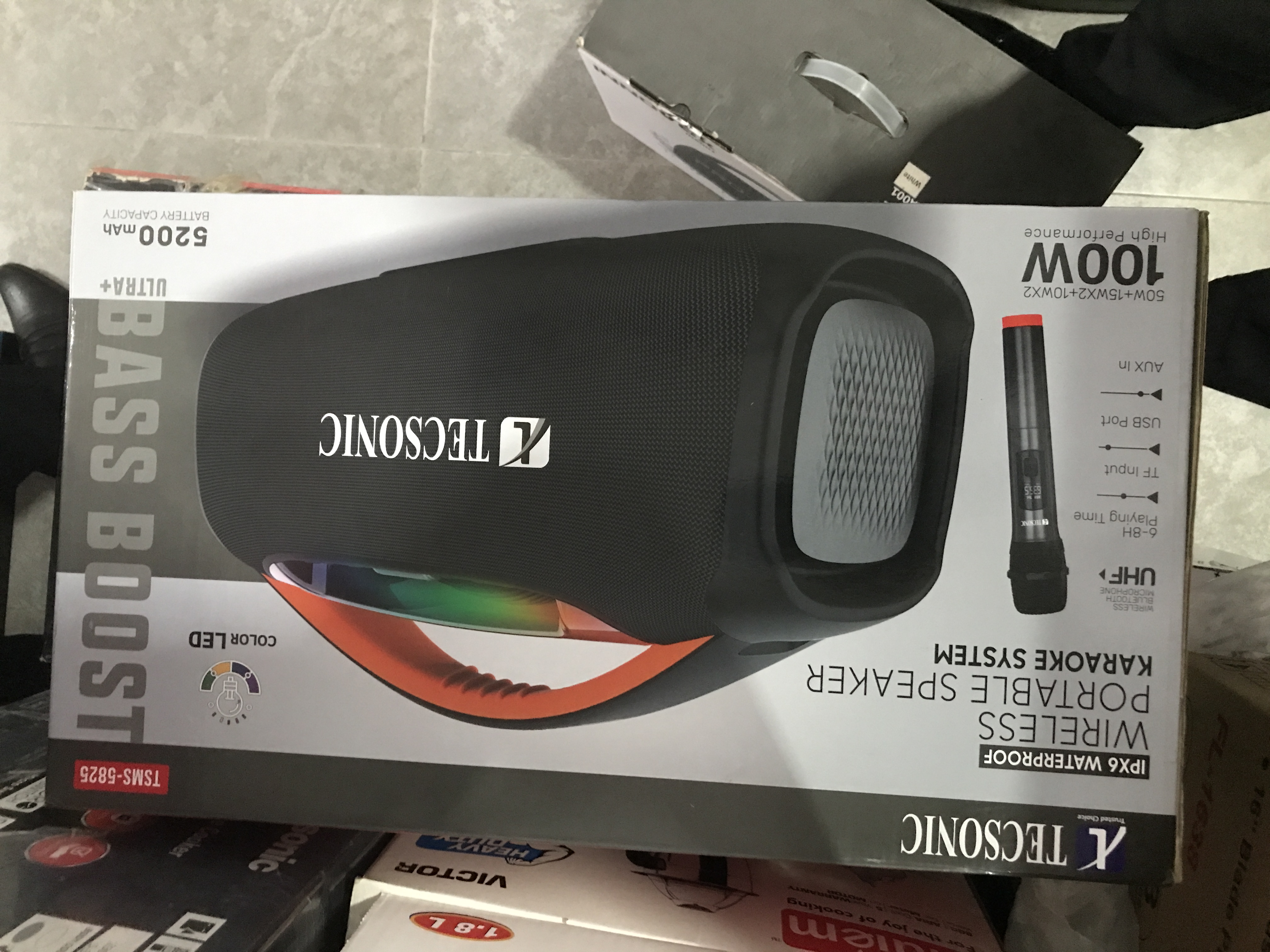 Portable wireless spekers