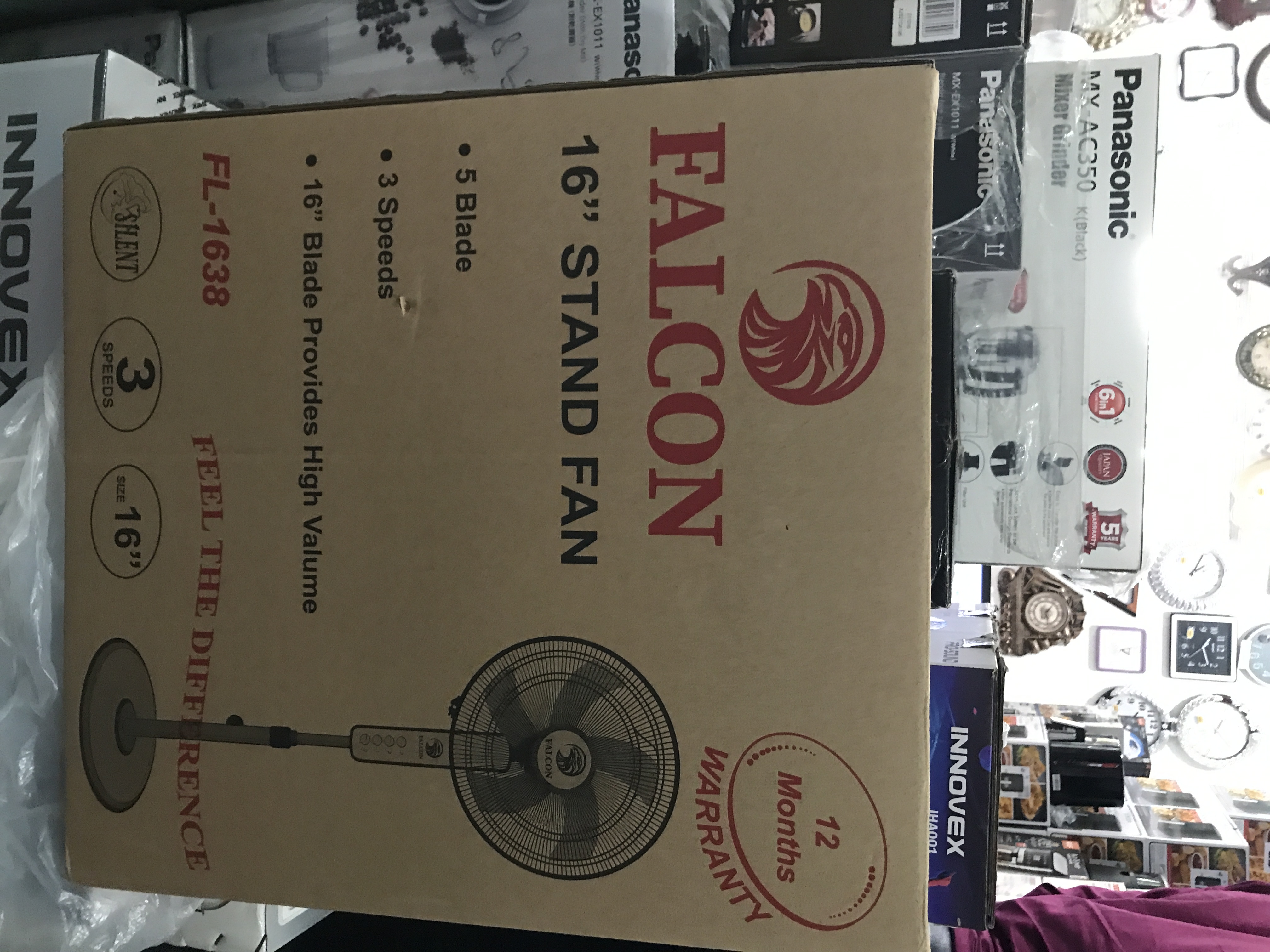 16" stand fan